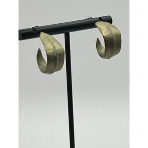 Michael Michaud Eucalyptus Hoop Earrings